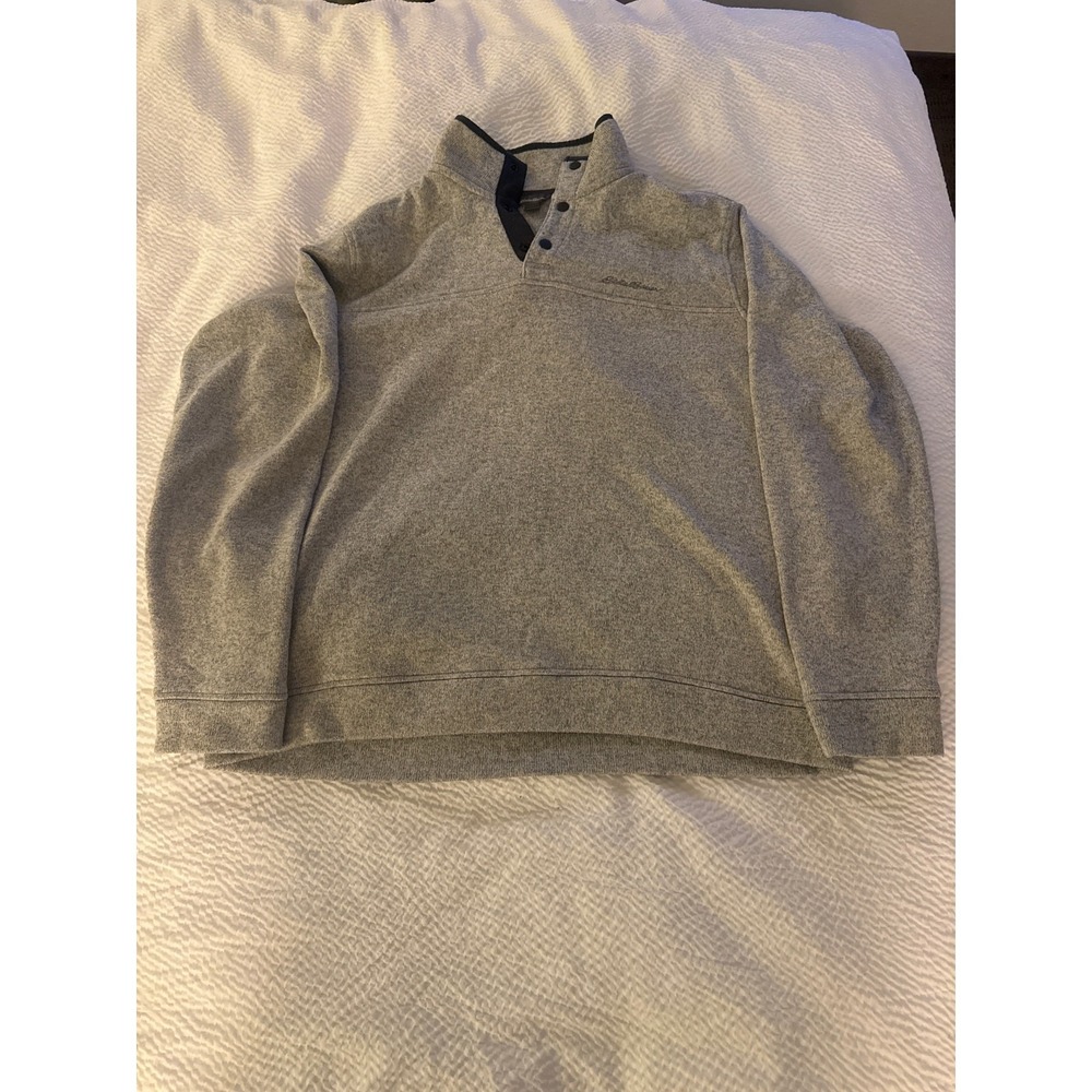 Eddie Bauer 1/4 snap Pullover  Men's size XL